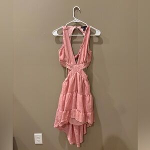 Pink Sleeveless Dress